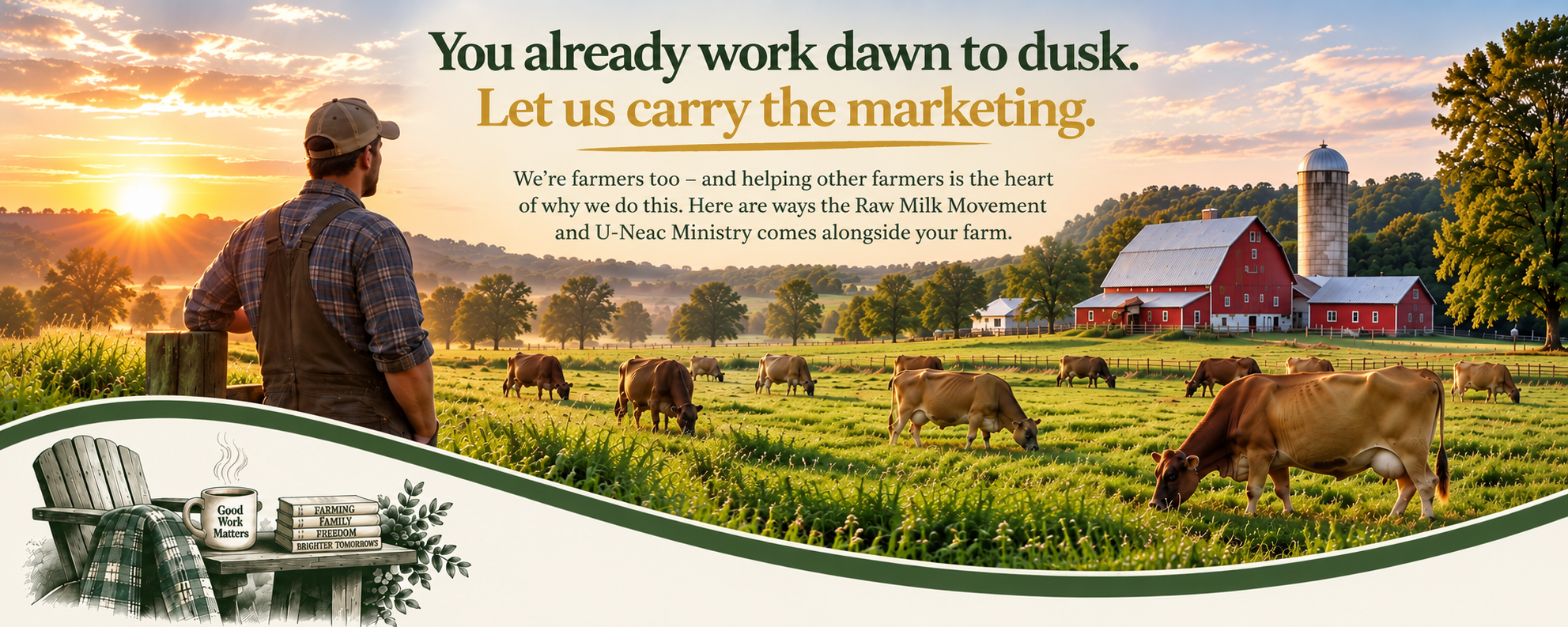 For Farmers — be found, get your own farm store, and stand with people who get it.